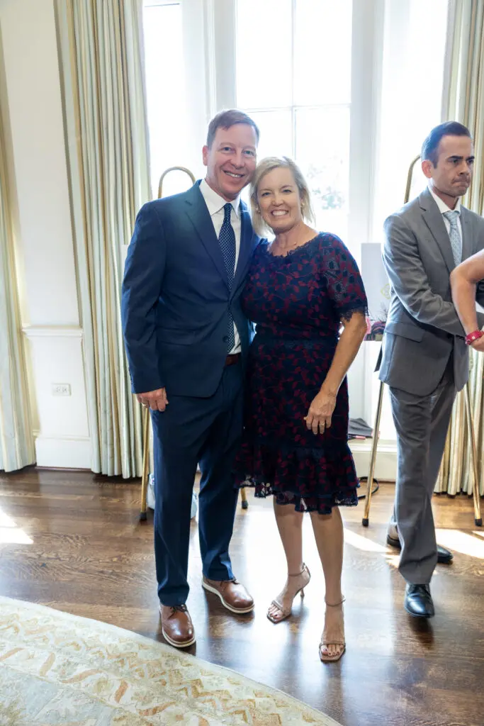 John & Stacy Kinder at the Circle of Hope luncheon benefiting re:MIND (Photo by Jenny Antill)