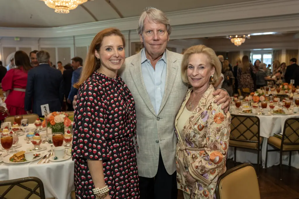 Mary Catherine Sharman, Rob & Bess Wilson at the Circle of Hope Luncheon. (Photo by Jenny Antill)