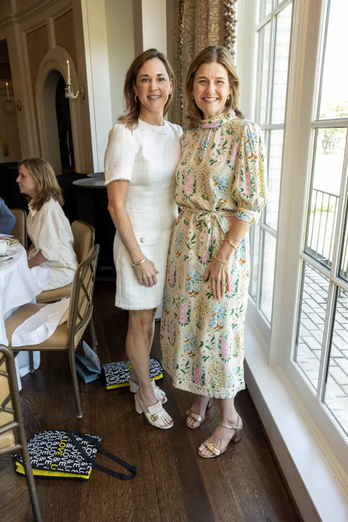 Brandi Marris, Katherine Jones at the Circle of Hope Luncheon. (Photo by Jenny Antill)