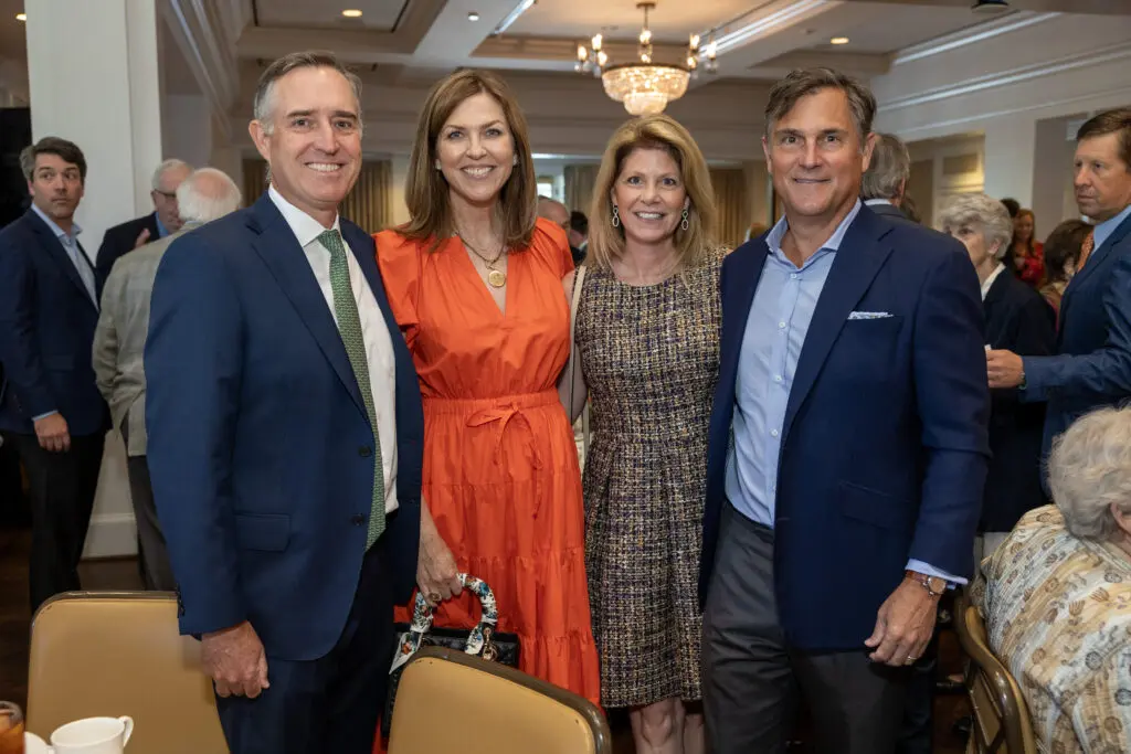 Greer & Elizabeth Pagan, Ellie & David Bale at the Circle of Hope Luncheon. (Photo by Jenny Antill)