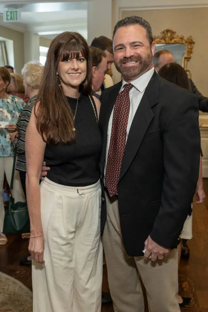 Jina & Brian Lavezzari at the Circle of Hope Luncheon. (Photo by Jenny Antill)