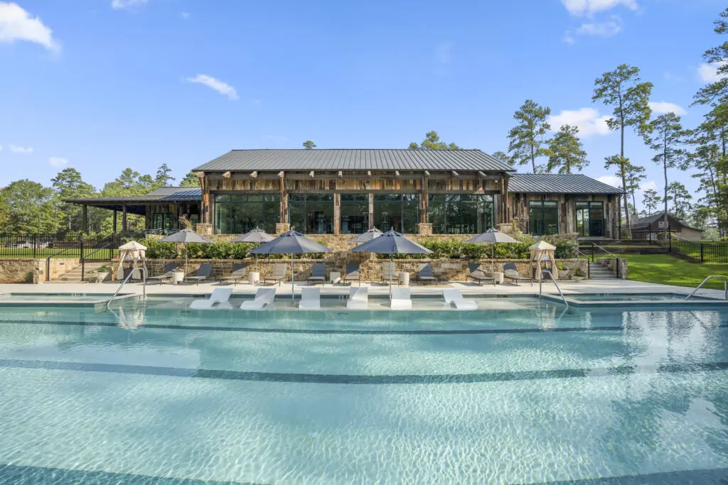 The Sanctuary spa at Bluejack National offers 12,370 square feet of luxurious pampering. (Photo by Bluejack National)