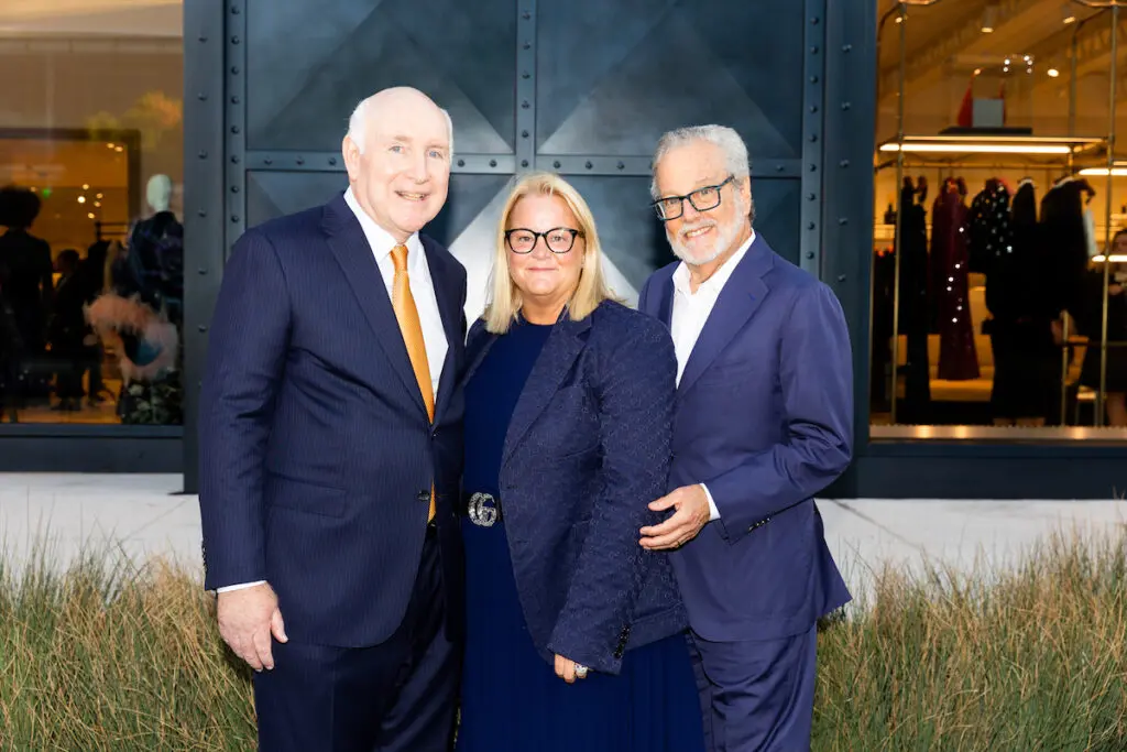 David Haemisegger, Geraldine French, Howard Rachofsky (Photo by Kaitlin Saragusa)