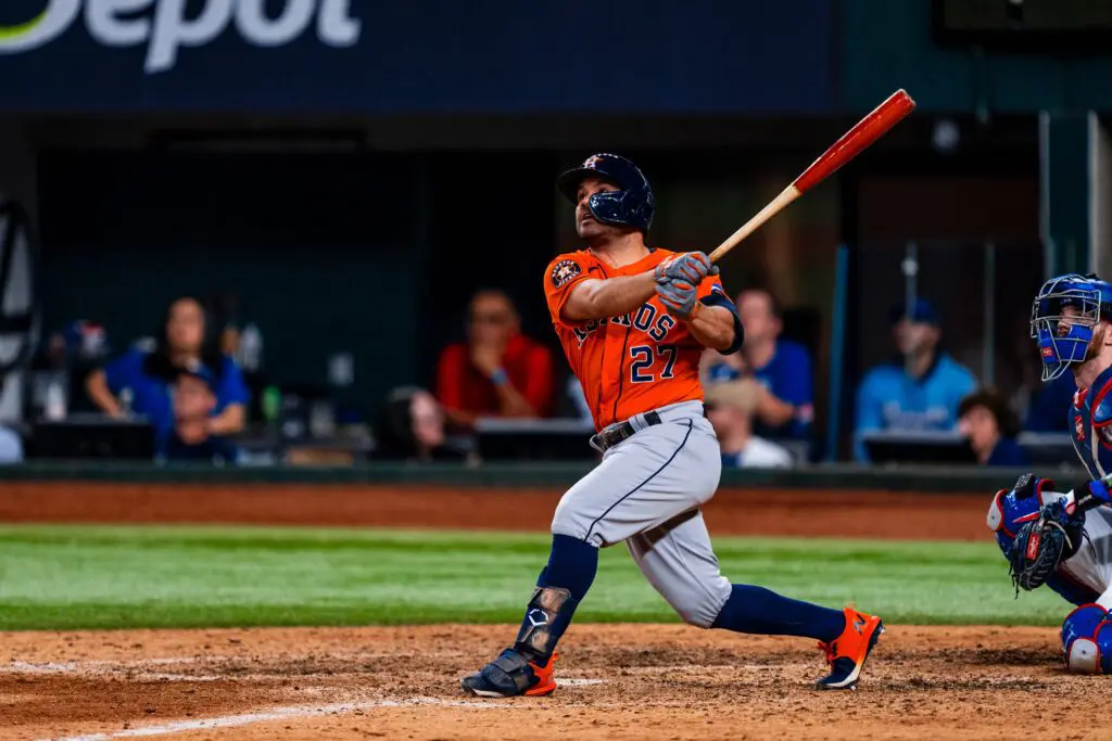 Jose Altuve changed everything for the Houston Astros in Game 5 of the American League Championship Series with one giant home run. (@astros)