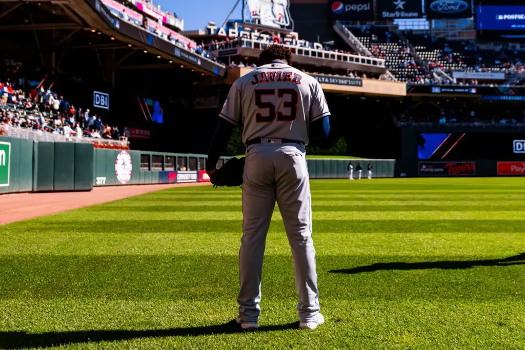 Cristian Javier certainly rose to another playoff moment for the Astros. (@HoustonAstros)