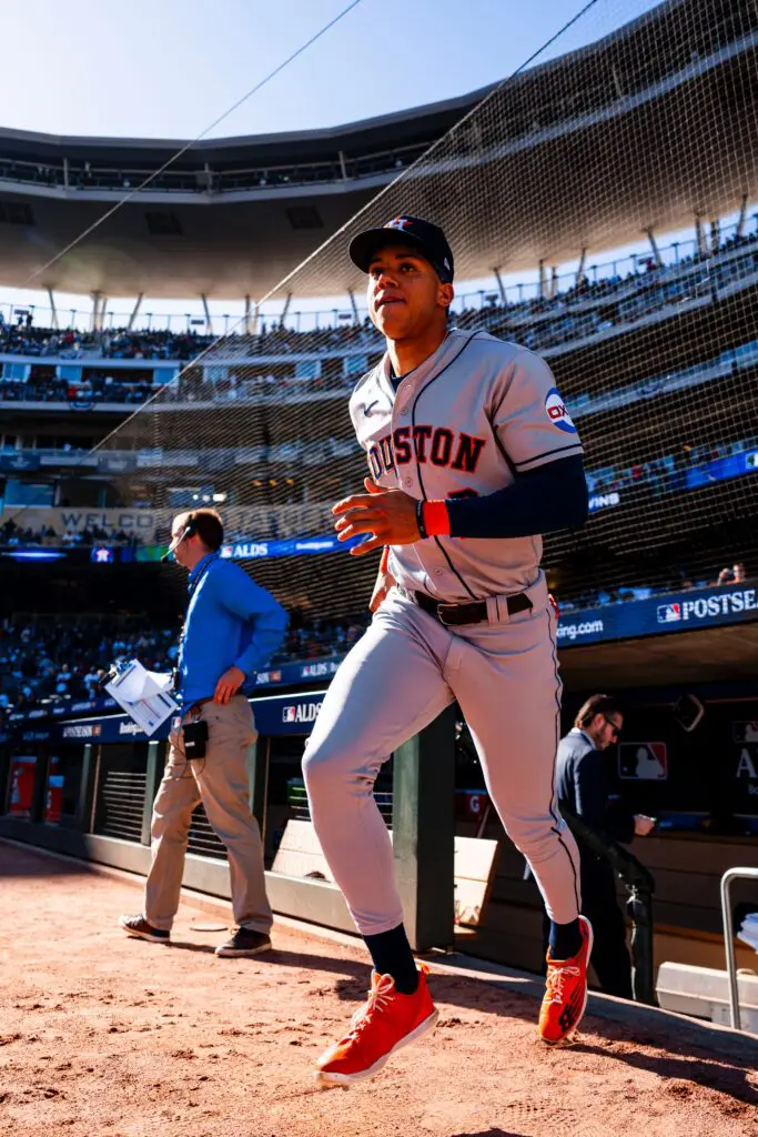 Jeremy Pena often thrives under playoff pressure. (@HoustonAstros)