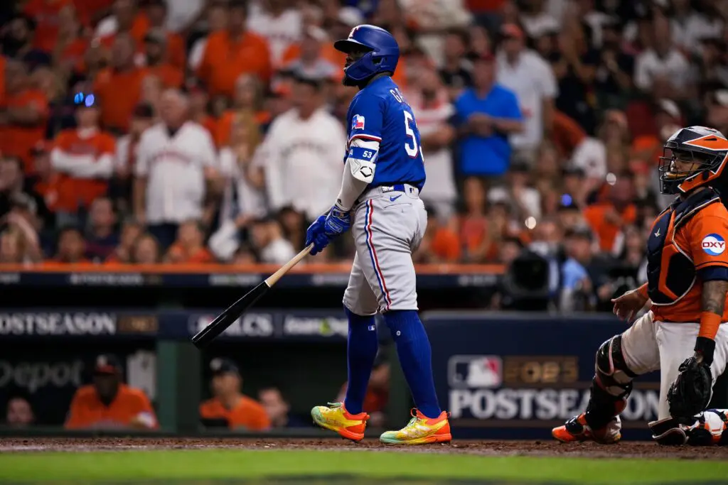 Adolis Garcia, Rangers Delight In Shutting Up Houston Fans, Put All the Pressure on the Astros in Game 7