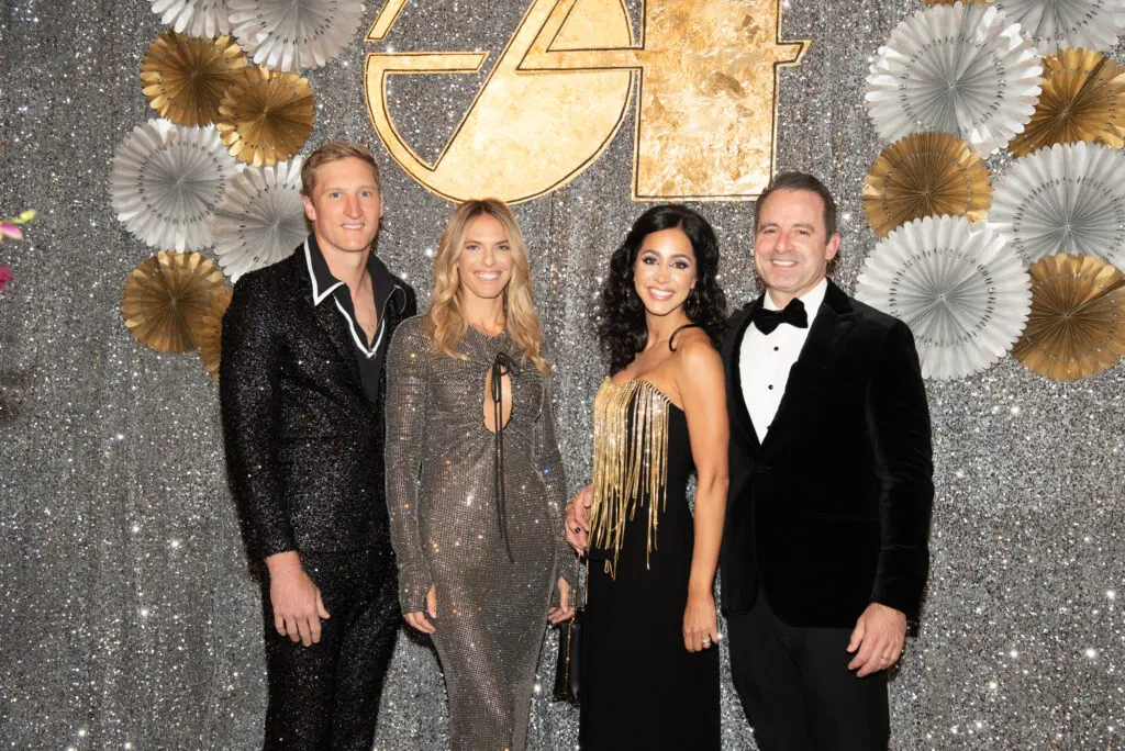 Children's Museum Houston gala chairs Scott & Katie Arnoldy and Holly & Steve Radom at the Corinthian Houston.  (Photo by Alexander's Fine Portrait Design)