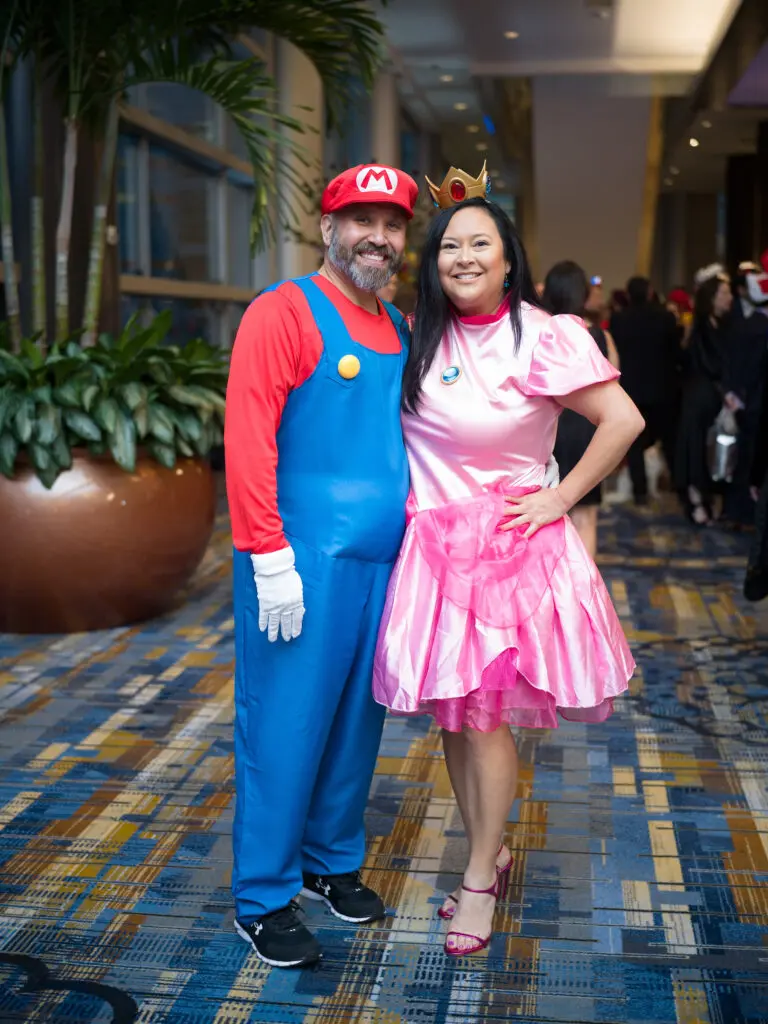 Horacio Lerma, Vicki Ljuna at the Ronald McDonald House Houston Boo Ball (Photo by Daniel Oritz)