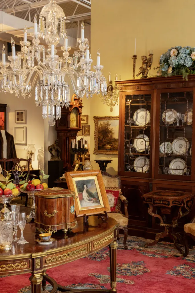 Antique French and American fine furniture (Photo by Jenny Antill Clifton)