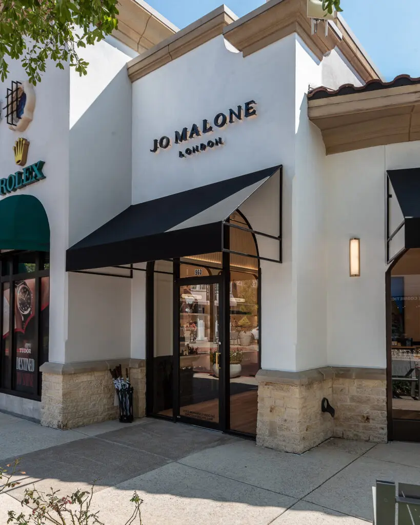 Jo Malone London's stand alone store is becoming a Market Street event hotspot. (Photo by Kathleen O'Ryan)