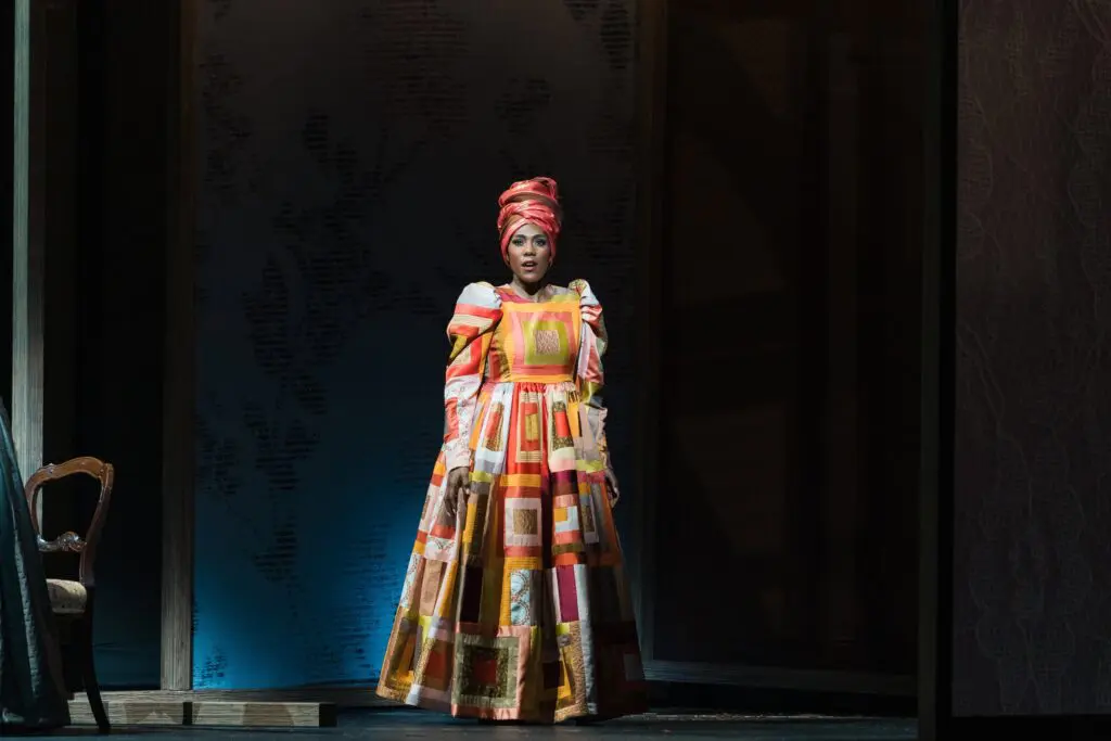 J'Nai Bridges as Lucinda. (Photo by Michael Bishop)
