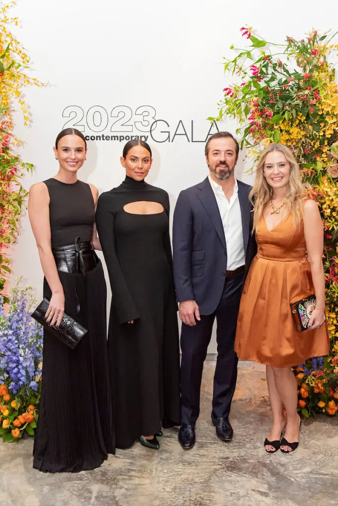 Jordan Jones Munoz, Carolina Alvarez-Mathies, William Atkinson, Jacquelin Sewell Atkinson (photo by Celeste Cass)