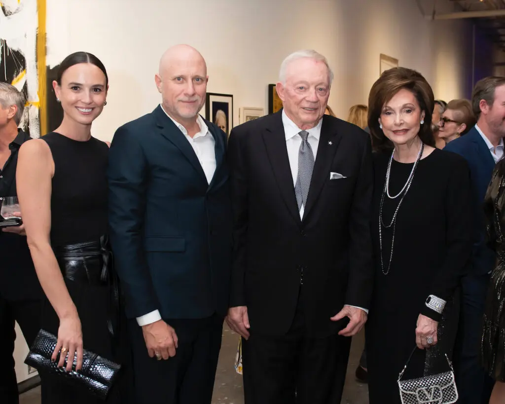 Jordan Jones Munoz, Trevor Paglen, Jerry Jones, Gene Jones (photo by Tamytha Cameron) 