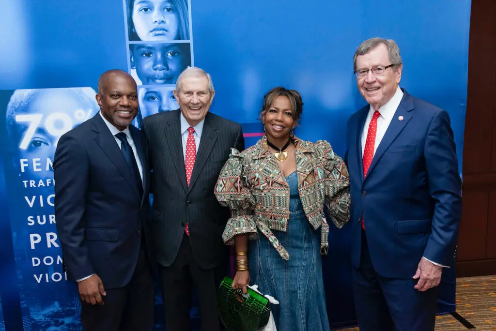 Kelvin Walker, Pete Schenkel, Celia Walker, Dr. Gerald Turner (Photo by Tamytha Cameron and Celeste Cass)