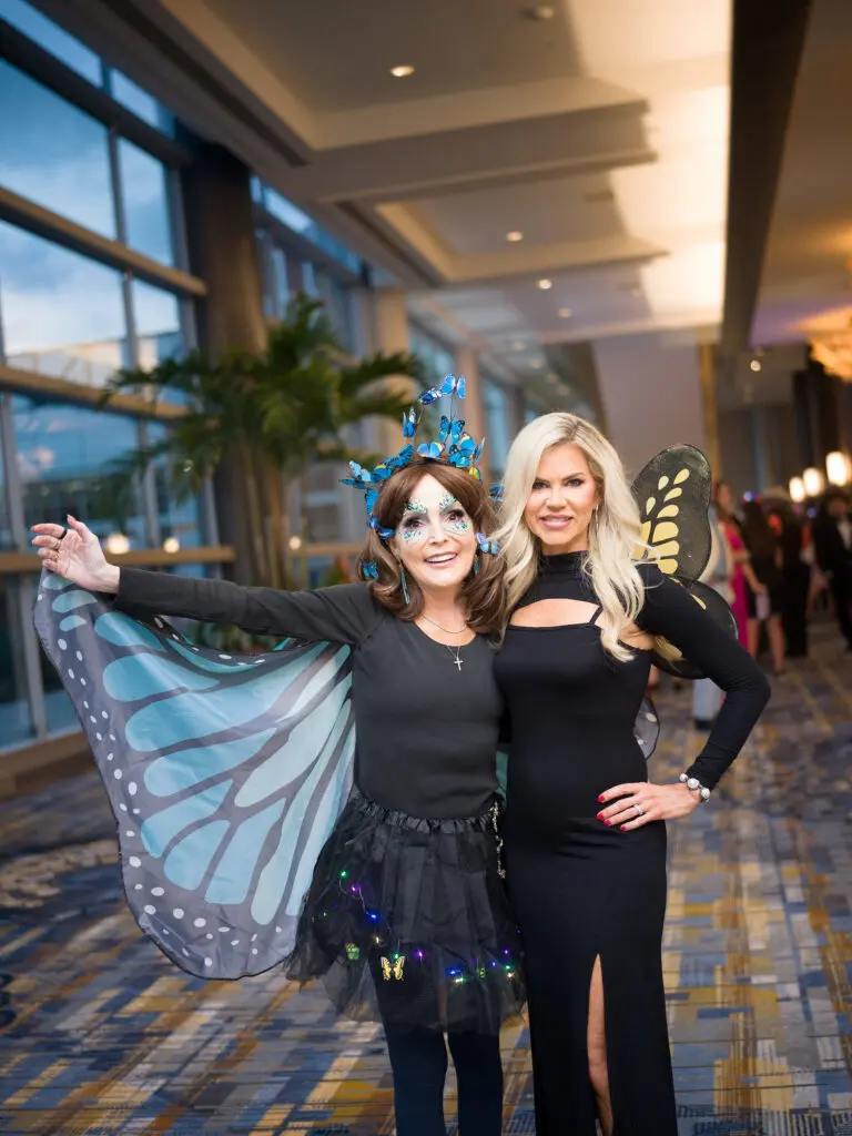 Kristen Cannon, Faith Majors at the Ronald McDonald House Houston Boo Ball (Photo by Daniel Ortiz)