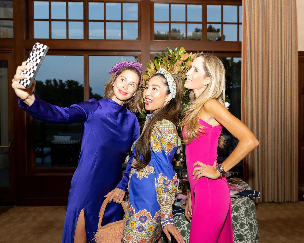  Lele Sadoughi, Sharon Lee Clark, Andrea Chico (Photo by Kaitlin Saragusa )
