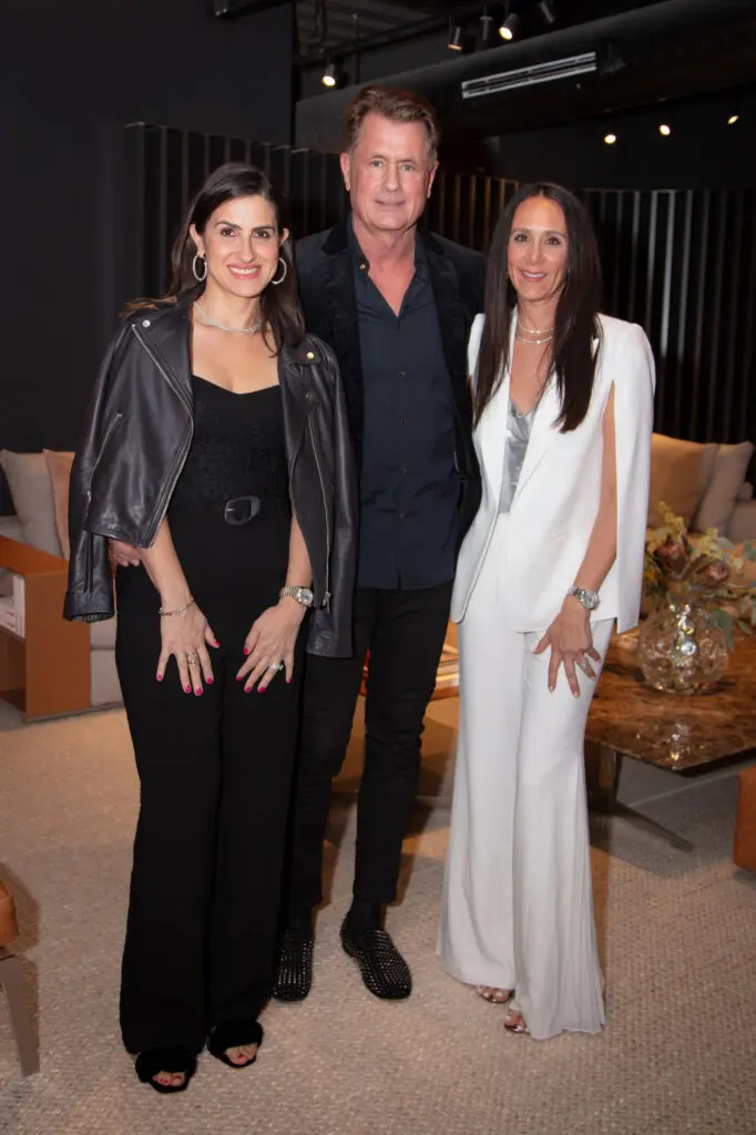 Lisa Zadok, Ken Christie, Amy Zadok  at the Nina Magon's book signing at BeDesign (Photo by Miroma Photography)