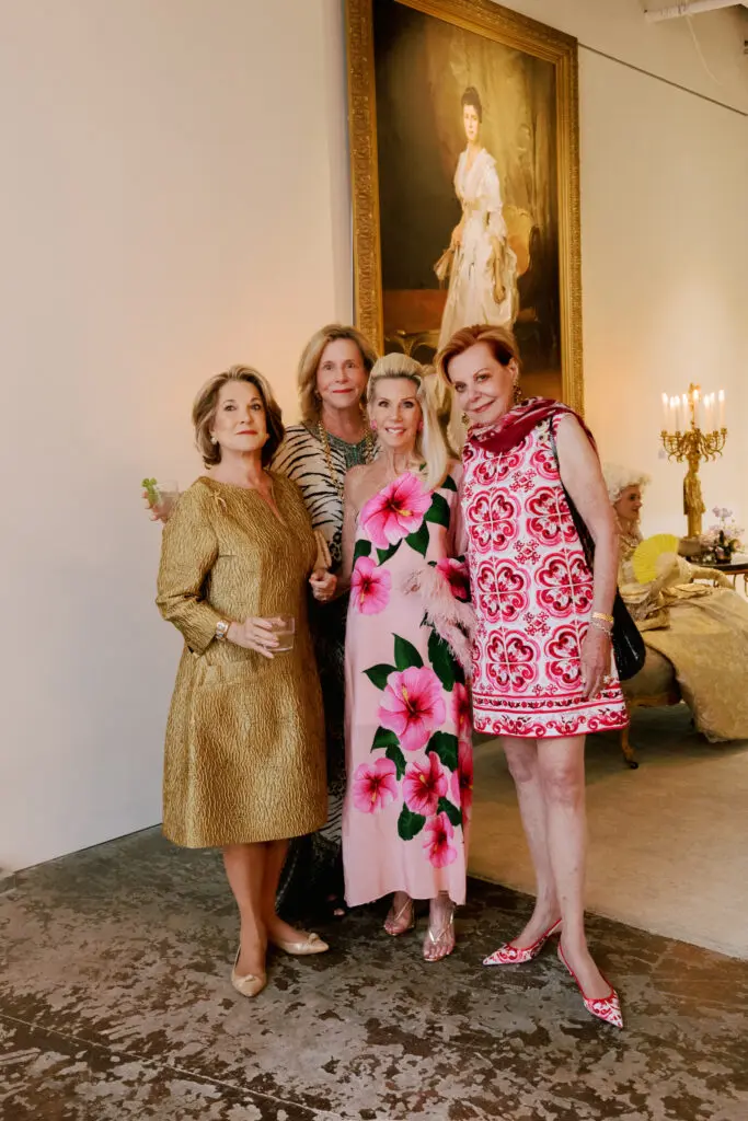 French Heritage Society members from around the country at the New Orleans Auction Galleries Versailles-inspired evening.