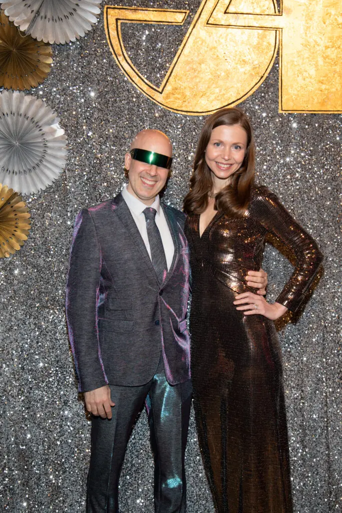 Marc & Veronika Adler at the Children's Museum Houston 'A Night at Studio 54' gala, held at Corinthian Houston. (Photo by Alexander's Fine Portrait Design)