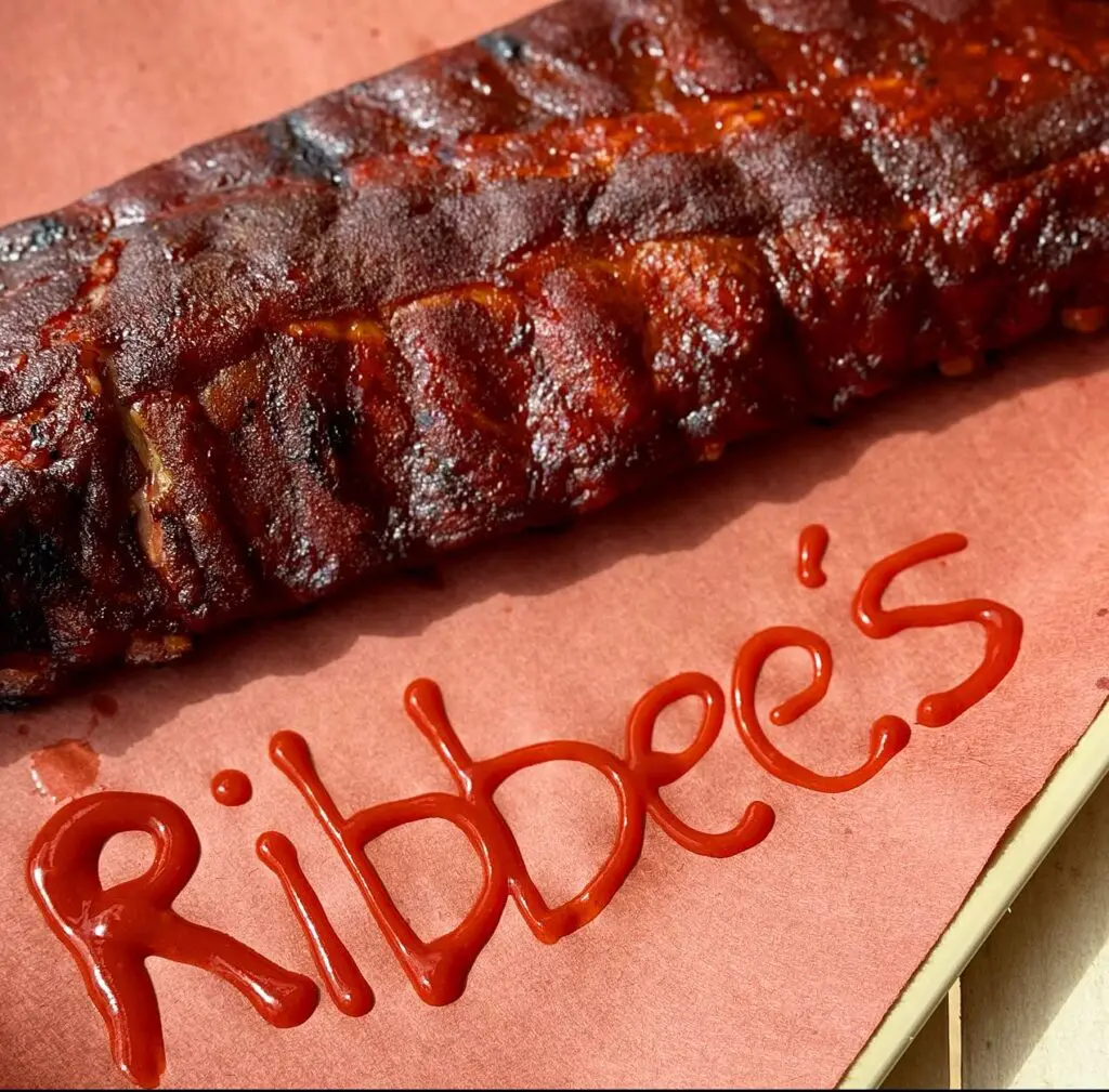 Ribbee's promises baby backs served five ways.