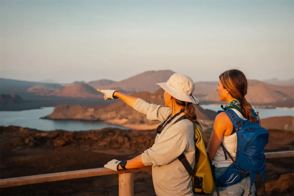 Two unique seven-night itineraries depart every Sunday, visiting more than a dozen exclusive visitor sites in the Galápagos National Park for up-close experiences with wildlife.