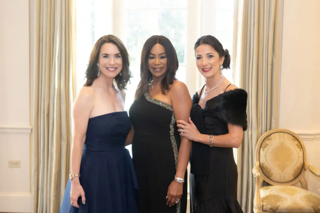 Samantha Kennedy, Deborah Duncan, Saula Valente at the Mission of Yahweh 'Leaders & Legends' gala.