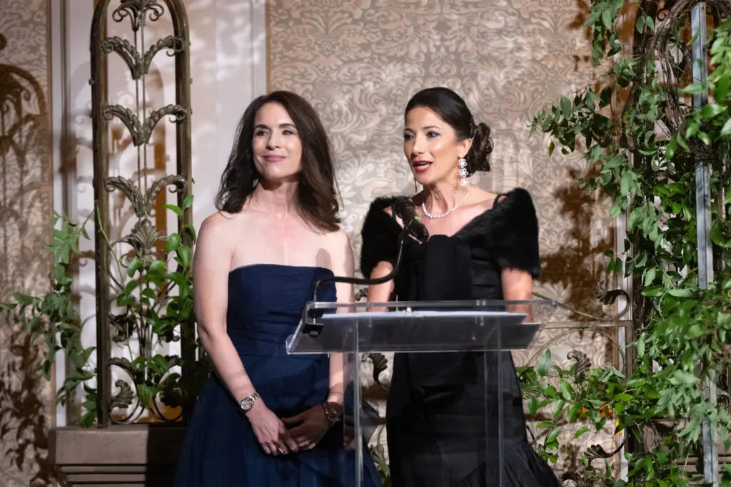 Chairs Samantha Kennedy, Saula Valente at the Mission of Yahweh 'Leaders & Legends' gala.