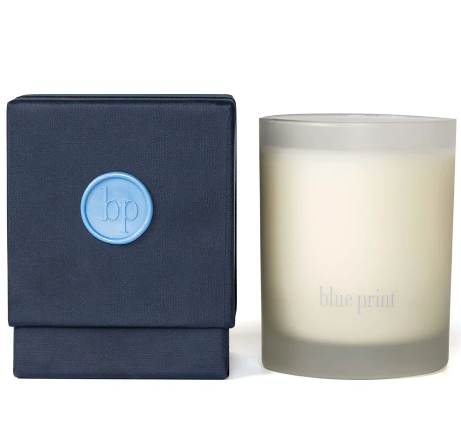 Blue Print's Signature Candle - Noon, $40, available at blueprintstore.com and select Blue Print stores.