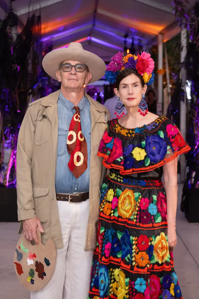 Simon & Linda Eyles  at the Houston SPCA Howl-O-Ween Ball (Photo by Wilson Parish)