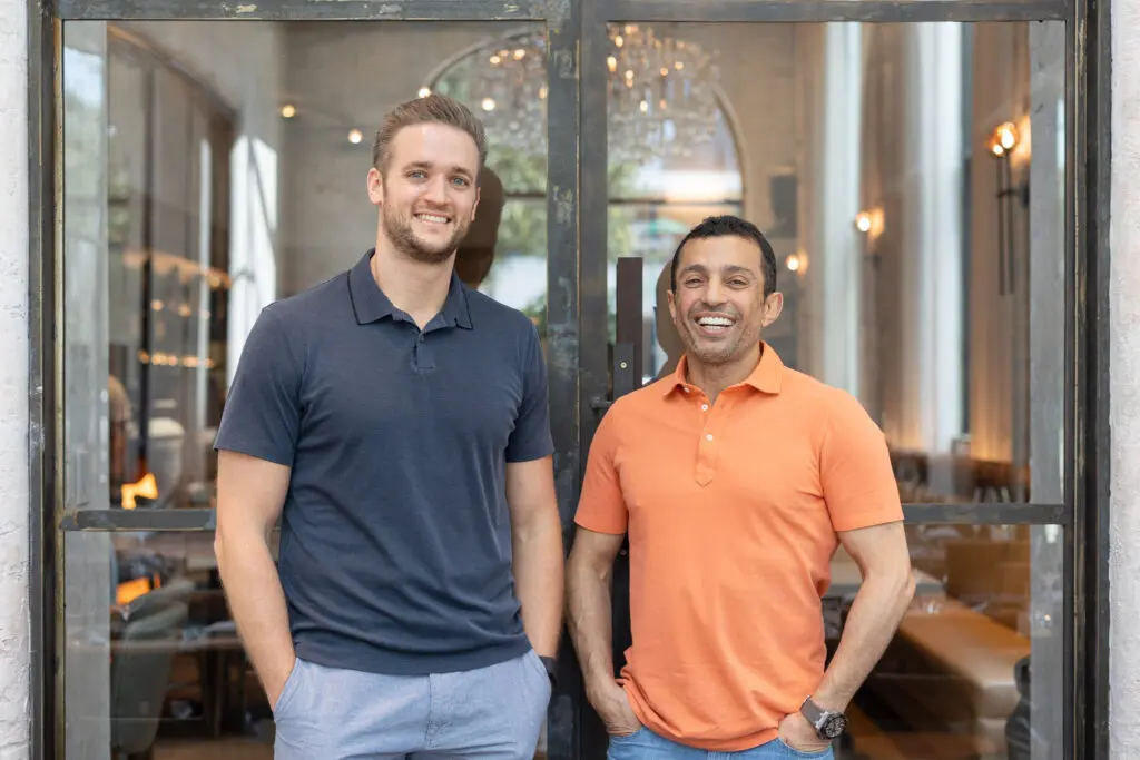 Rumi's Kitchen owners Stephen Kaplan and Ali Mesghali.  (Photo by Courtesy of Rumi's Kitchen)