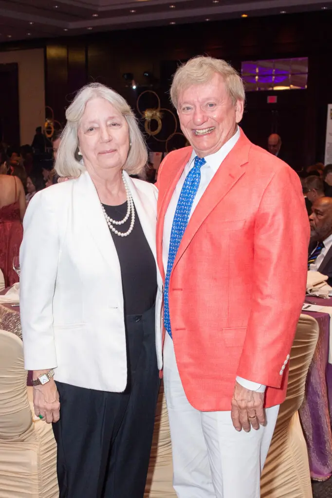 Tissy & Rusty Hardin at the Linda Lorelle Scholarship Fund 'Paying It Forward' gala. (Photo by Jacob Power)
