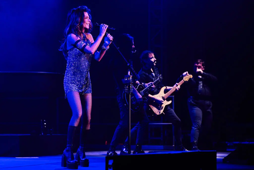 Shania Twain, the 2023 headliner of Cattle Baron's Ball in Dallas. (Photo by Jonathan Zizzo)