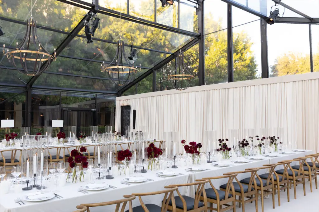 An intimate dinner for Gucci NorthPark, the fashion house's largest boutique in Texas. (Photo by Kaitlin Saragusa)