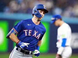 Rangers rookie Evan Carter has been one of the best stories of the MLB playoffs.