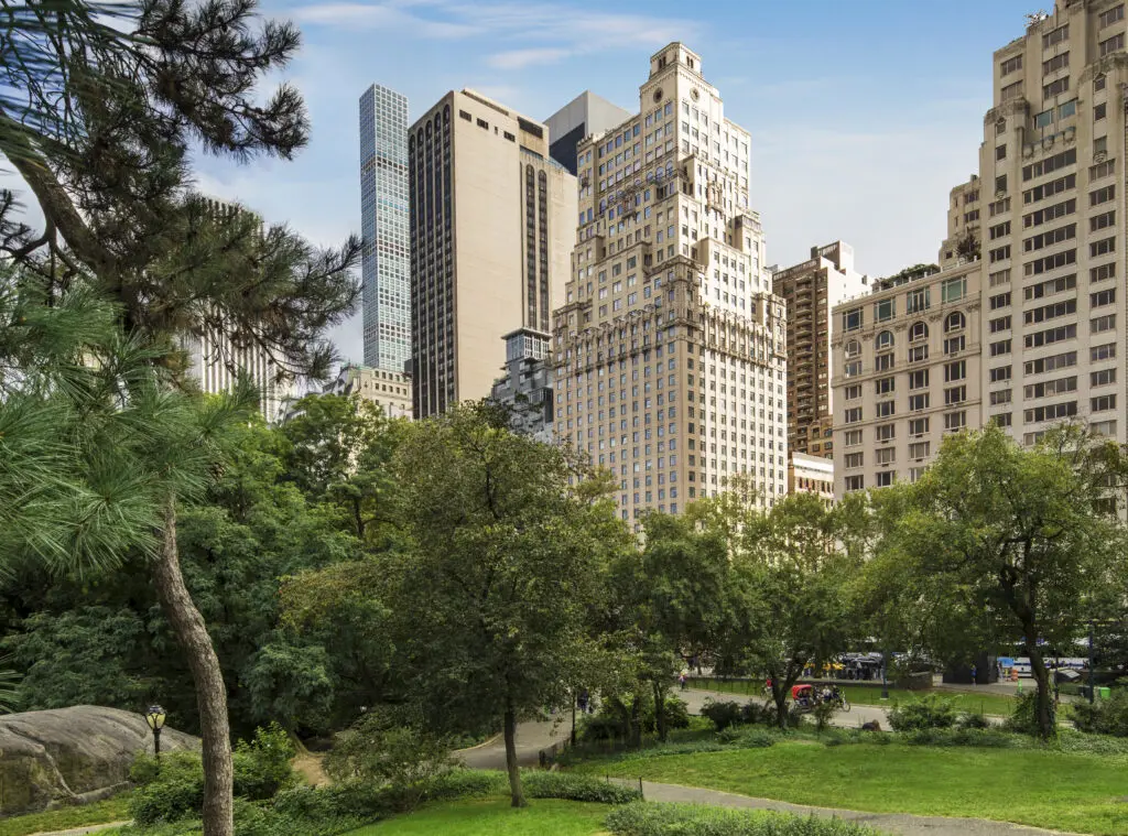 The iconic Ritz-Carlton New York hotel is nestled amidst Billionaires' Row. (Courtesy)