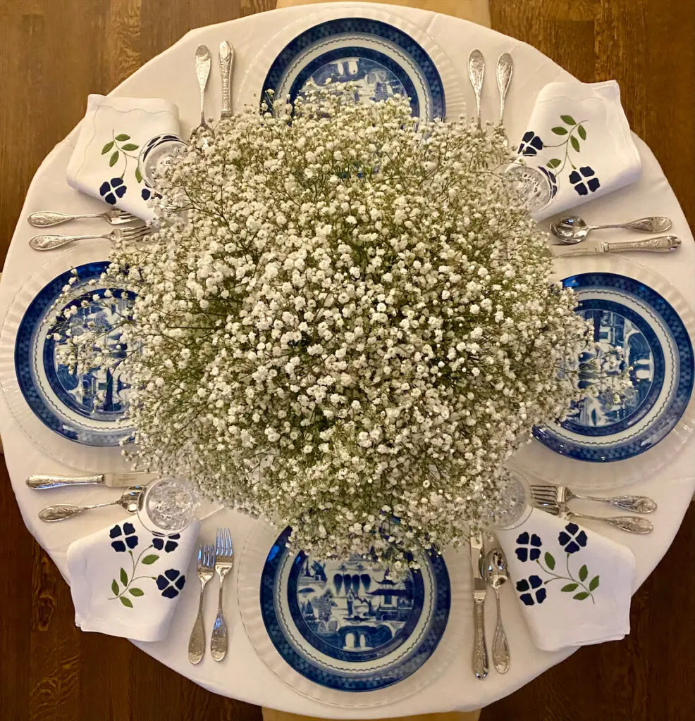 A tablescape by Kimberly Schlegel Whitman. 