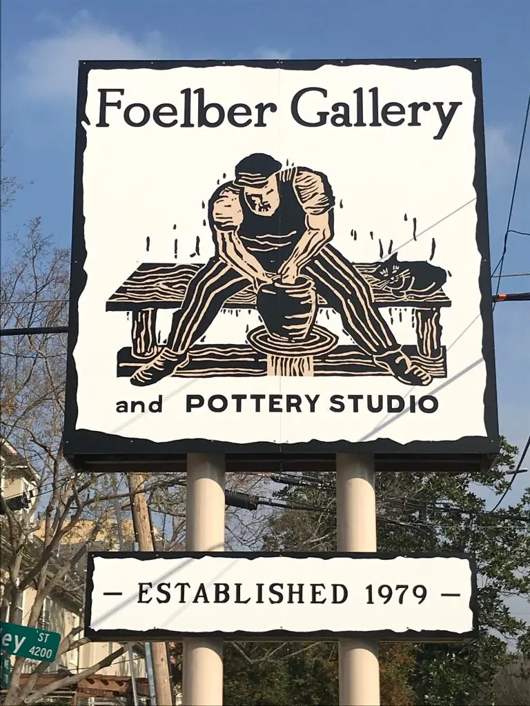 Foelber Pottery Gallery and Studios was founded in 1979 by pottery artist John Foelber, who created lanterns in his early days. He and his wife Judy Adams continue to teach pottery classes and host art exhibitions. (Courtesy Foelber Pottery Gallery and Studios)