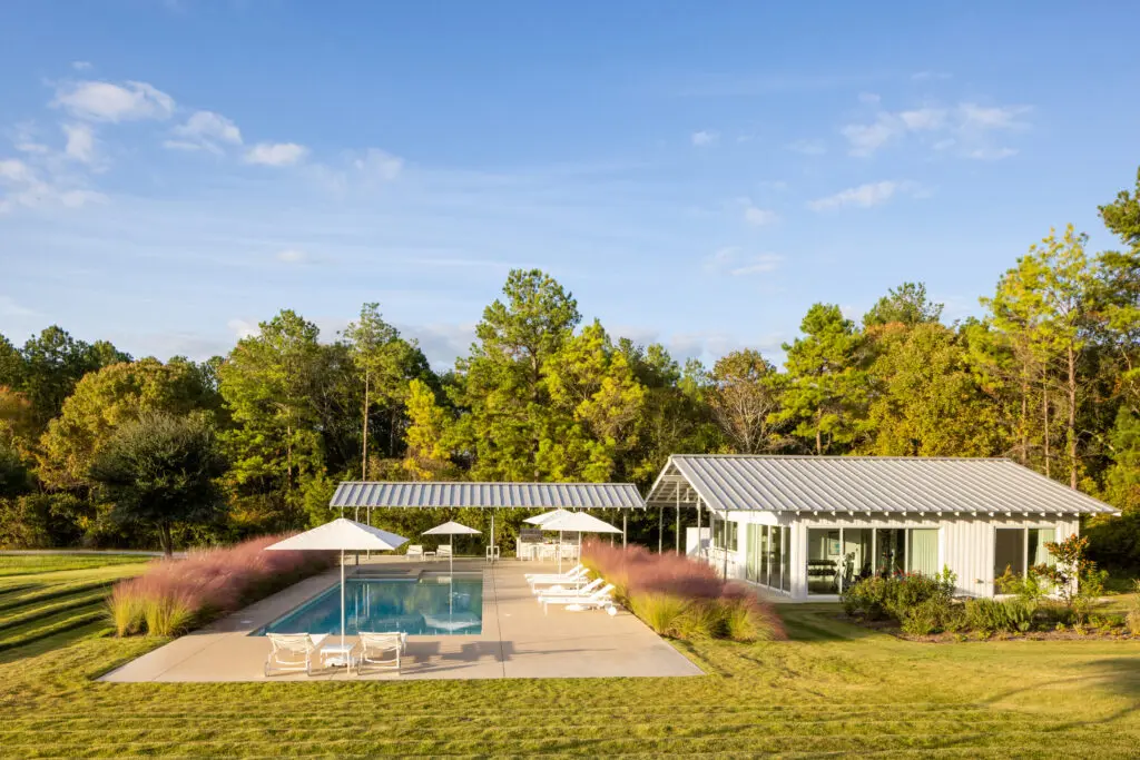 The 656-acre Whitehall Ranch includes several living components and a saltwater pool. (Photo courtesy of Nan & Company Properties)  (Photo by Courtesy of Nan & Company Properties)