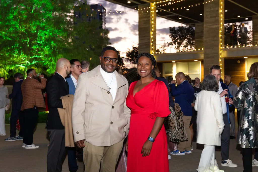 Bill Brown, Stacy Sam at the Buffalo Bayou Partnership gala (Photo by Lawrence Elizabeth Knox)