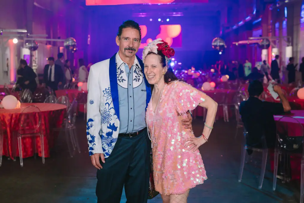 John Walker & Catherine D. Anspon at Houston Arts Alliance's Add On Art Gala  (Photo by Johnny Than)
