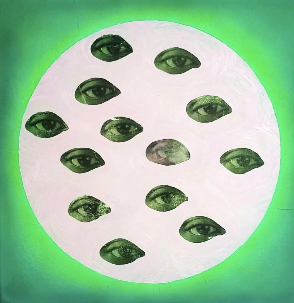 Johnny Floyd's "All Eyes On Me," 2022. (Courtesy Johnny Floyd)