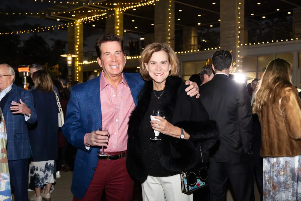 Richard Dawson, Suzanne Richards at the Buffalo Bayou Partnership gala (Photo by Lawrence Elizabeth Knox)