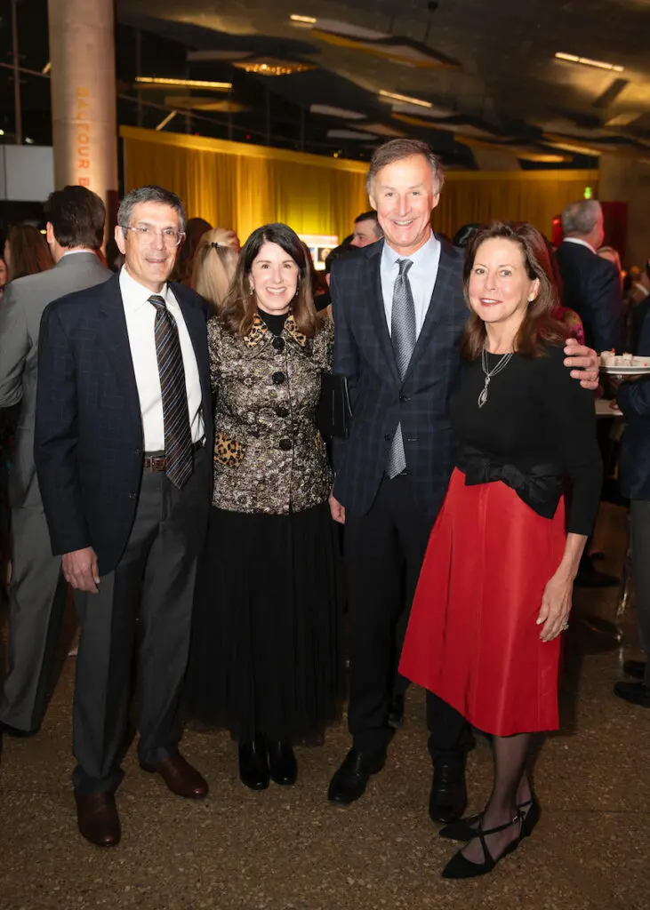 Alan and Karen Katz, Kelly Compton and DeWitt McCarter (Photo by Tamytha Cameron)