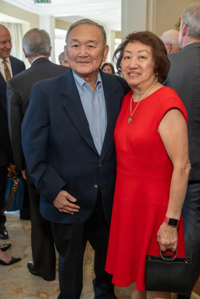 Bellford & Judy Chong at the Salvation Army of Greater Houston Annual Luncheon