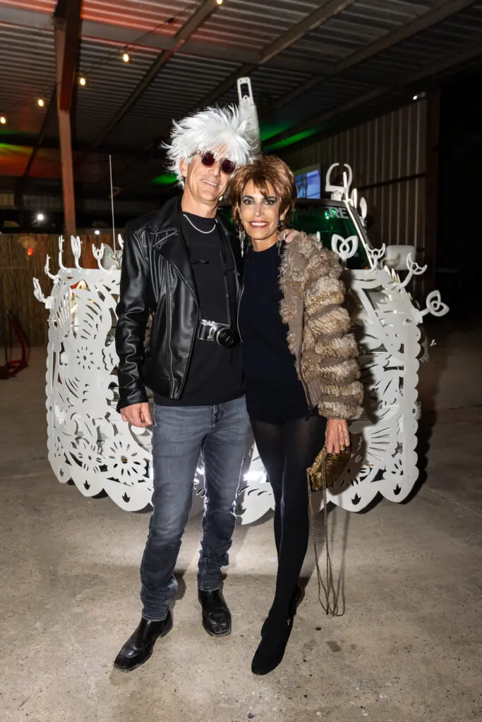 Benjy & Erica Levit at Orange Show Gala Where the Wild Things ART (Photo by Emily Jaschke and David DeHoyos)