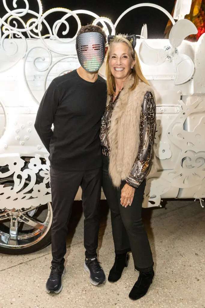 Brad & Susan Patt at Orange Show Gala  Where the Wild Things ART (Photo by Emily Jaschke and David DeHoyos)