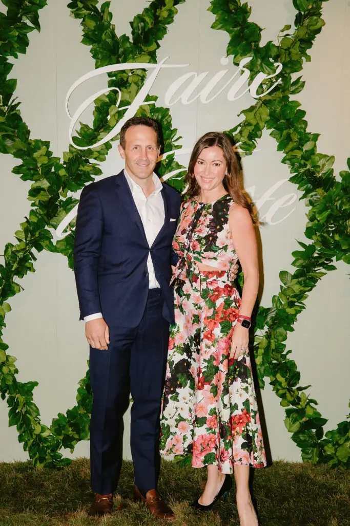Garrett & Jayne Johnston at Children's Memorial Hermann Hospital 'Fare La Fête' gala in Memorial Park. (Photo by Joseph West)