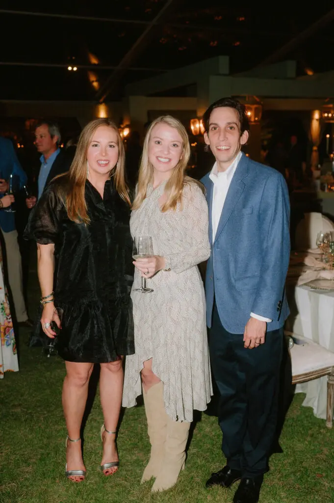 Jennie Caven Adams, Ashley & Buck Elkins at Children's Memorial Hermann Hospital 'Fare La Fête' gala in Memorial Park. (Photo by Joseph West)
