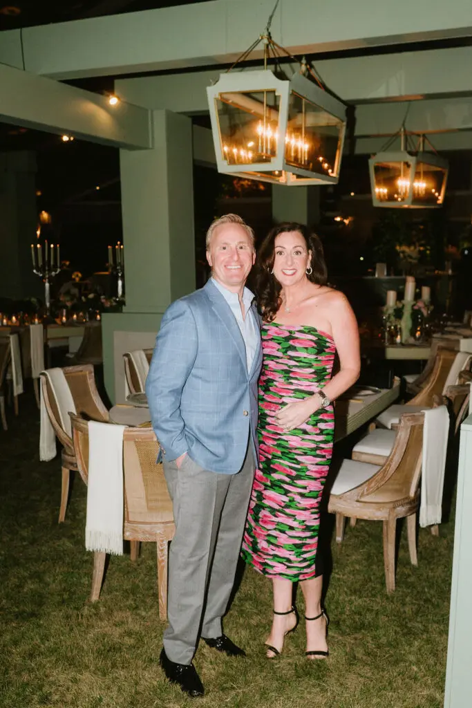 Brian & Amalia Stanton at Children's Memorial Hermann Hospital 'Fare La Fête' gala in Memorial Park. (Photo by Joseph West)